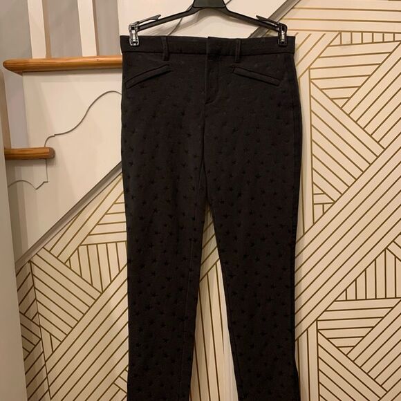 Gap Skinny Ankle Star Texture Tuxedo Pants - Picture 3 of 10
